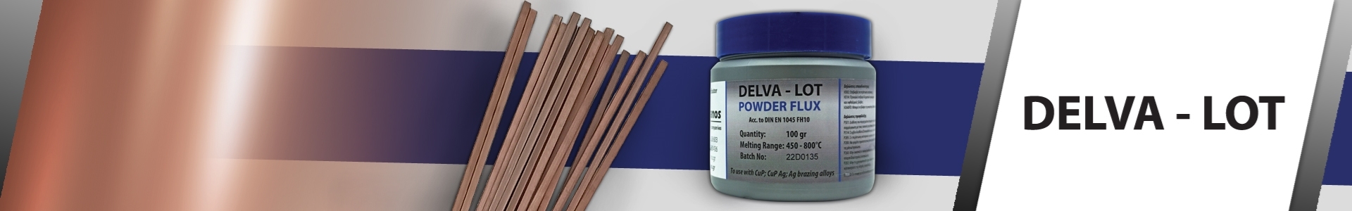 Picture of DELVA-LOT: Copper Rod & Powder Flux